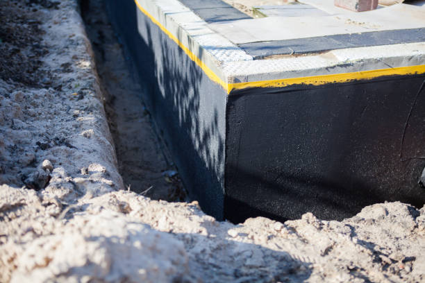 Professional Exterior Waterproofing technician working in California, KY